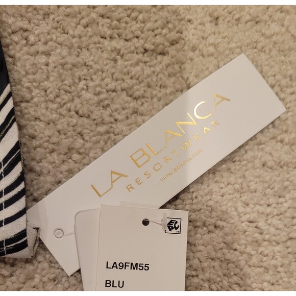 NWT La Blanca Resort Wear Moment Of Zen Swim Cover Up MSRP $99 Tropical Beach - Picture 12 of 13